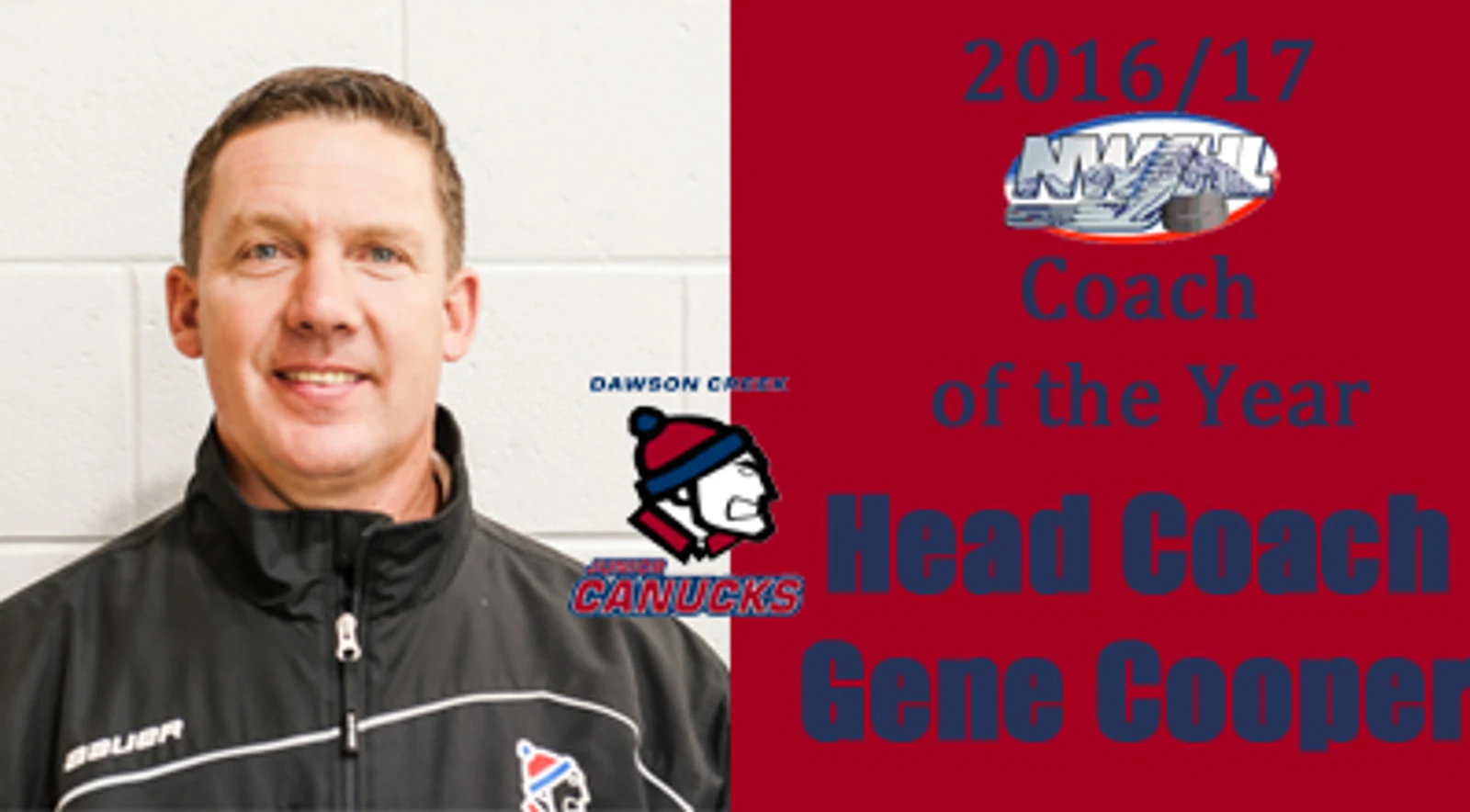 Jr Canucks take home 2 prestigious awards as regular reason NWJHL action comes to an end