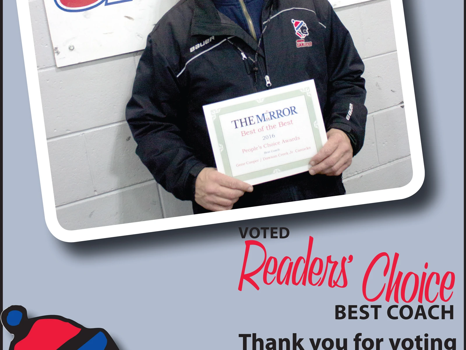 Congratulations, Coach!